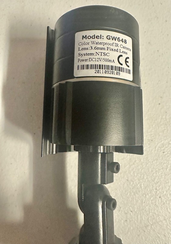 GW648 color IR coaxial security cameras