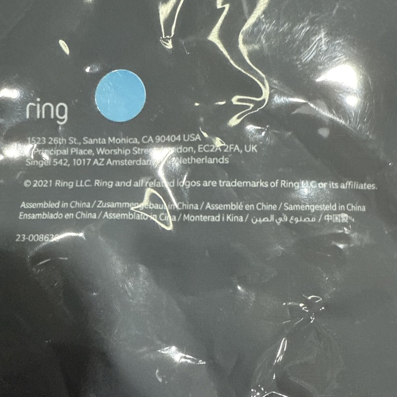 Ring Plug-In Mount for Cams Black – Power Adapter & Mount – US/CA – New Sealed gallery