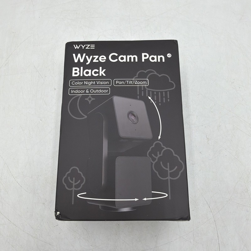Wyze Cam Pan v3 Indoor/Outdoor IP65 1080P 360° Pan/Tilt/Zoom Wi-Fi Smart Home