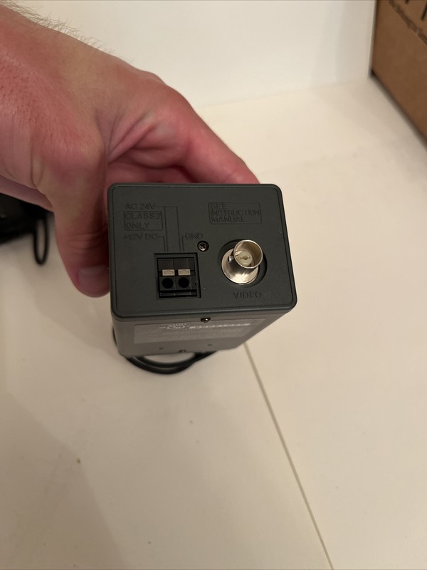 Checkpoint YC-02CP 3.5-8 mm Computer Lens Surveillance Security Camera Untested gallery