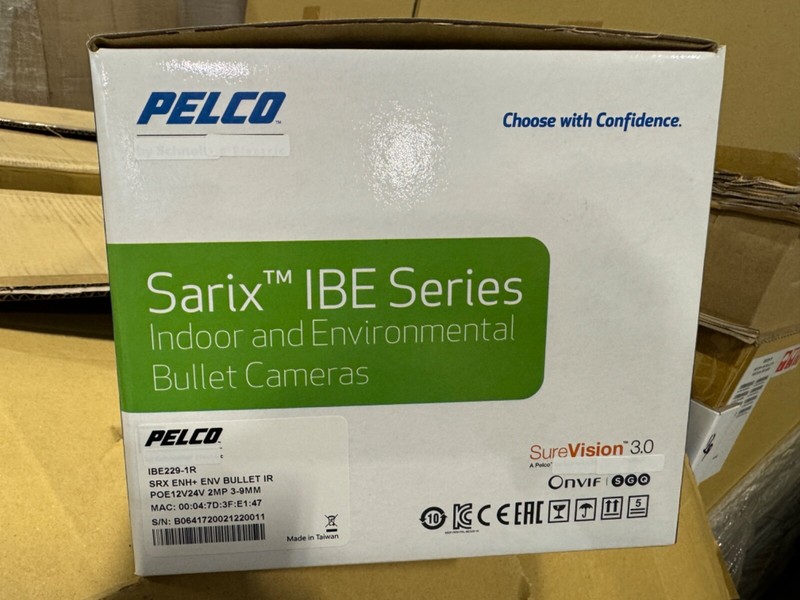 Pelco IBE329-1R Sarix IBE Series Indoor and Environmental Bullet Security Camera gallery