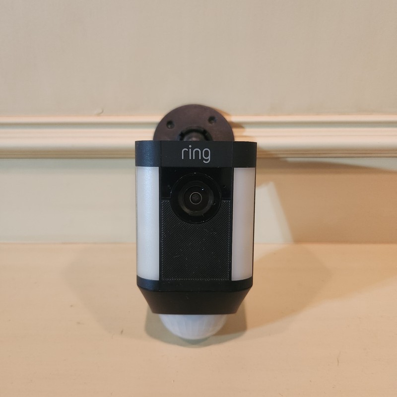 Ring Spotlight Cam Battery – Smart Security Video Camera with LED Lights, 2-Way