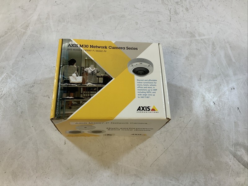 Axis M30 Network Camera Series M3007-P – NEW Open Box * NS H3A