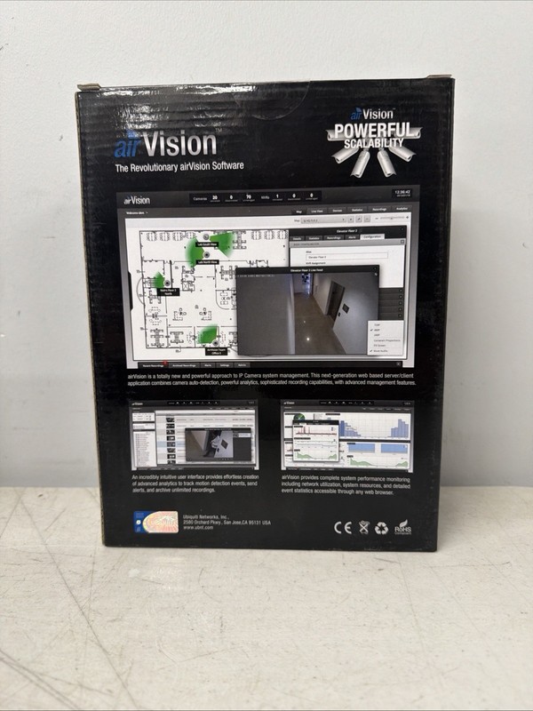 Ubiquiti AirCam Advanced H.264 Megapixel Camera OPEN BOX - USED gallery