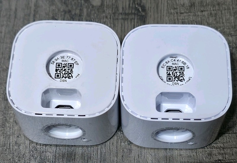 2 Pack Blink Mini plug-in smart security camera 1080p HD video BCM00300U - White gallery
