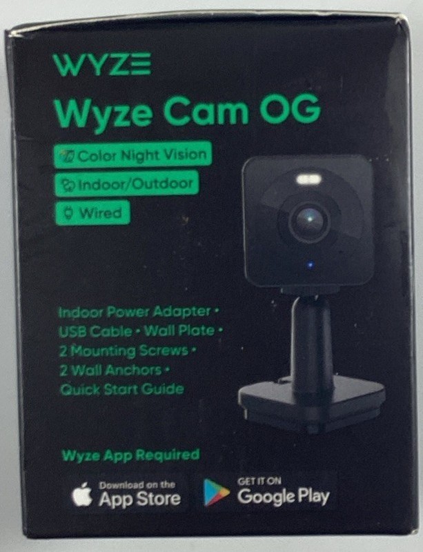 Wyze Cam OG Wired Indoor/Outdoor Camera works with Alexa Hey Google IFTTT gallery