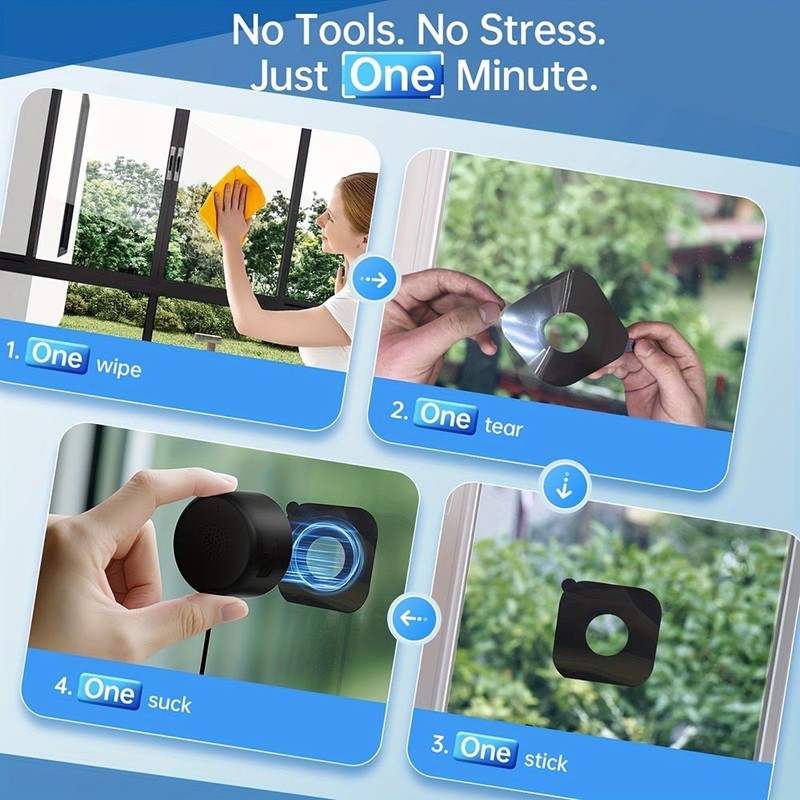 Crisp Smart Easy-To-Install Easy-To-Use Durable Sturdy Reliable 2K Window Camera gallery