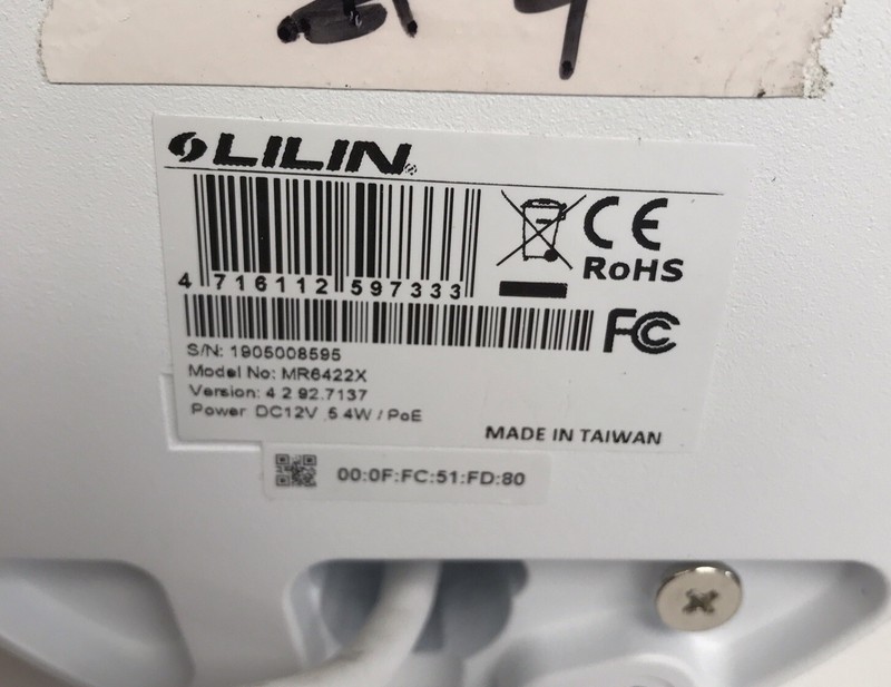 Lilin MR6442AX 4MP Day/ Night HD IR IP Dome Camera (White) o176 gallery