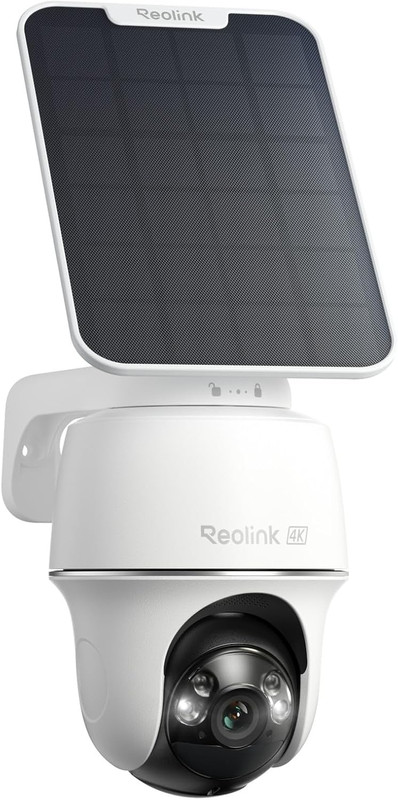 First 4K Solar Security Cameras Wireless Outdoor, Argus PT Ultra+Solar Panel, 36
