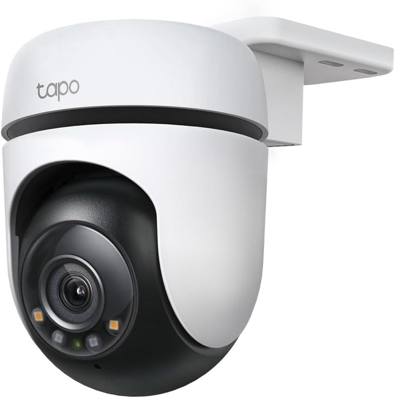 Tapo 2K Outdoor Wired Pan/Tilt Security Wi-Fi Camera, 360° View, Motion Tracking gallery