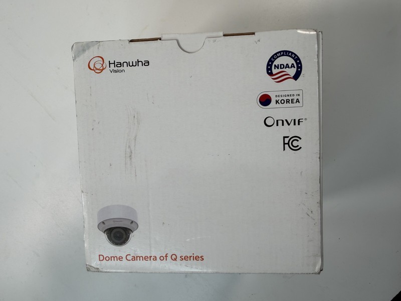 Hanwha QNV-C8083R 5 MP IR Vandal Dome Camera with Varifocal lens NEW gallery