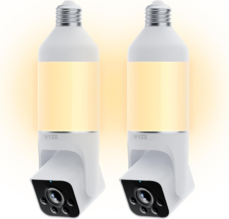 Smart Bulb Camera Set with 2K Resolution gallery