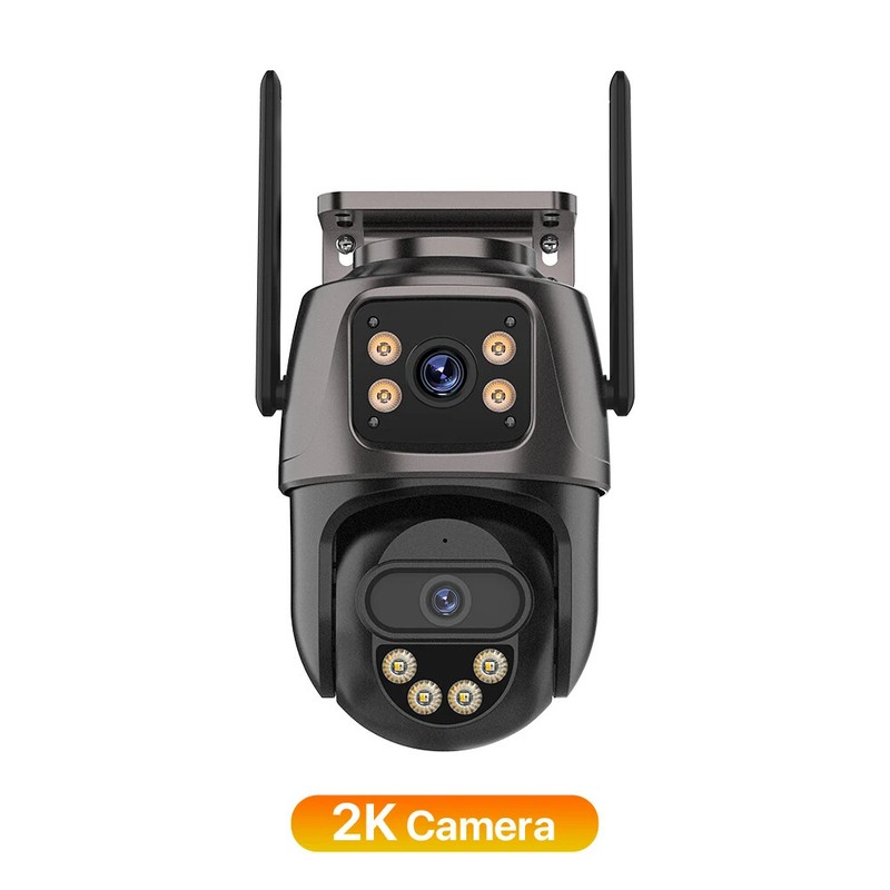 IP Camera 6K 9MP HD WiFi Outdoor Camera Home Security PTZ 6MP Video Surveillance