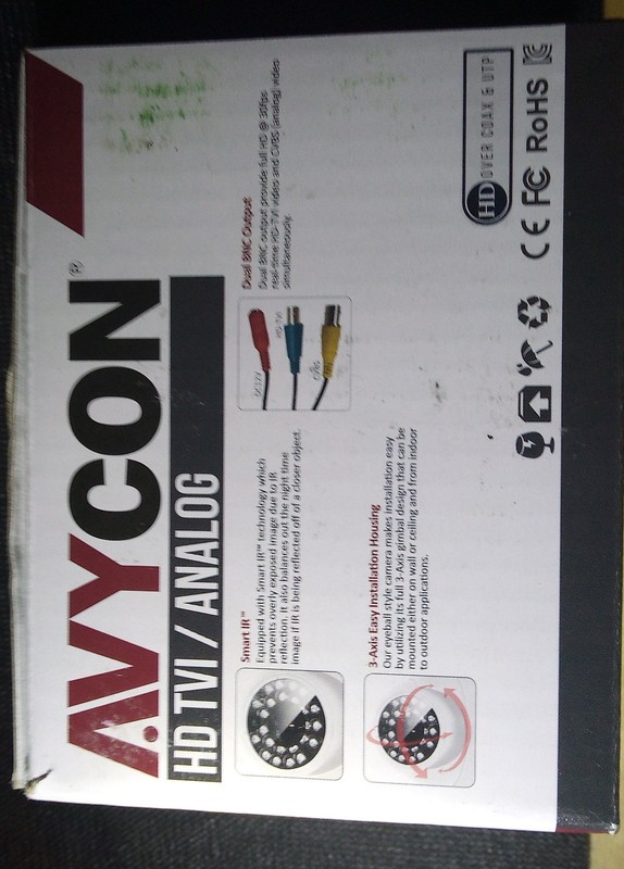 AVC-ET91FT/2.8-W 1080P IR True WDR Weatherproof 3-Axis Dome CCTV camera gallery