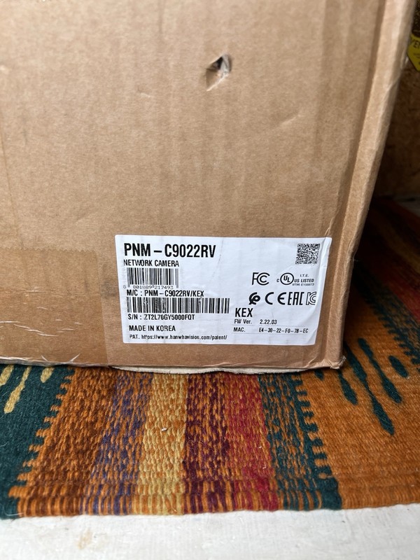 New Hanwha PNM-C9022RV 8MP IR Outdoor Multi-Sensor IP IR Panoramic Camera gallery