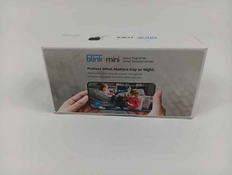 Blink - Mini Indoor 1080p Wi-Fi Security Camera (2-Pack) - White NEW SEALED gallery
