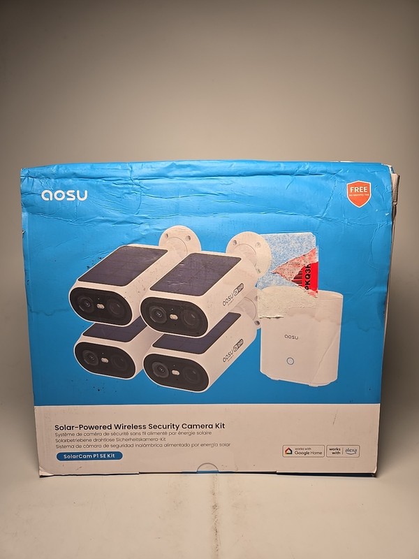 AOSU SolarCam P1 SE System Multi Camera Sync Tracking Solar Powered Wireless gallery