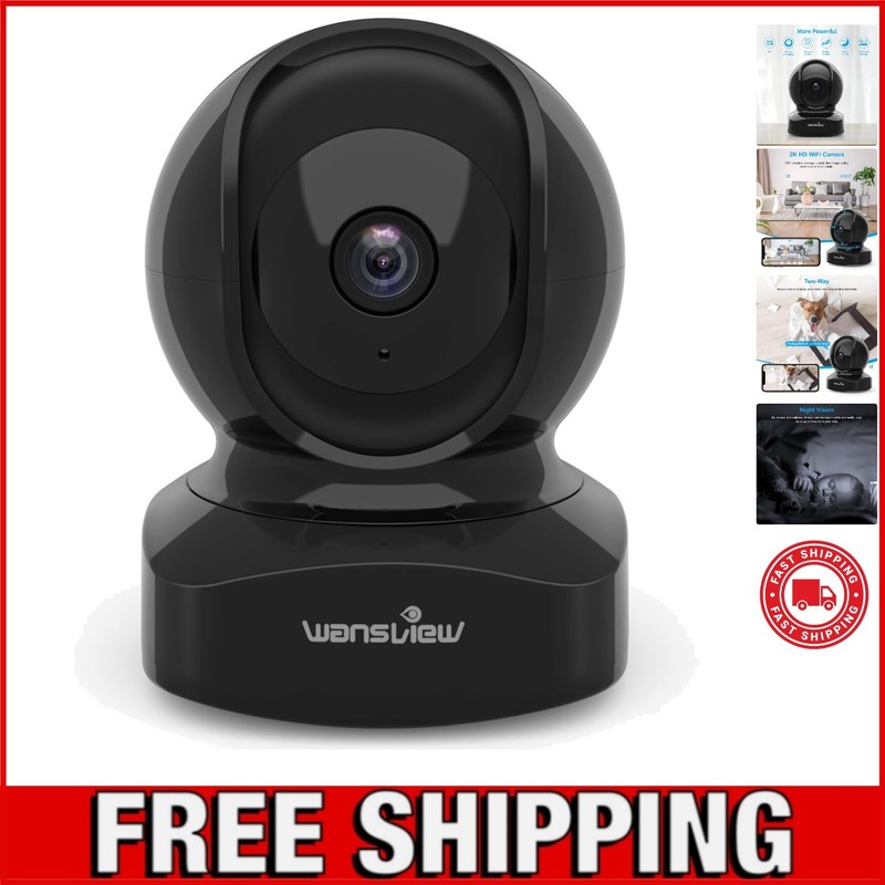 Wireless Security Camera, Camera 1080P HD , WiFi Home Indoor Camera for Baby...