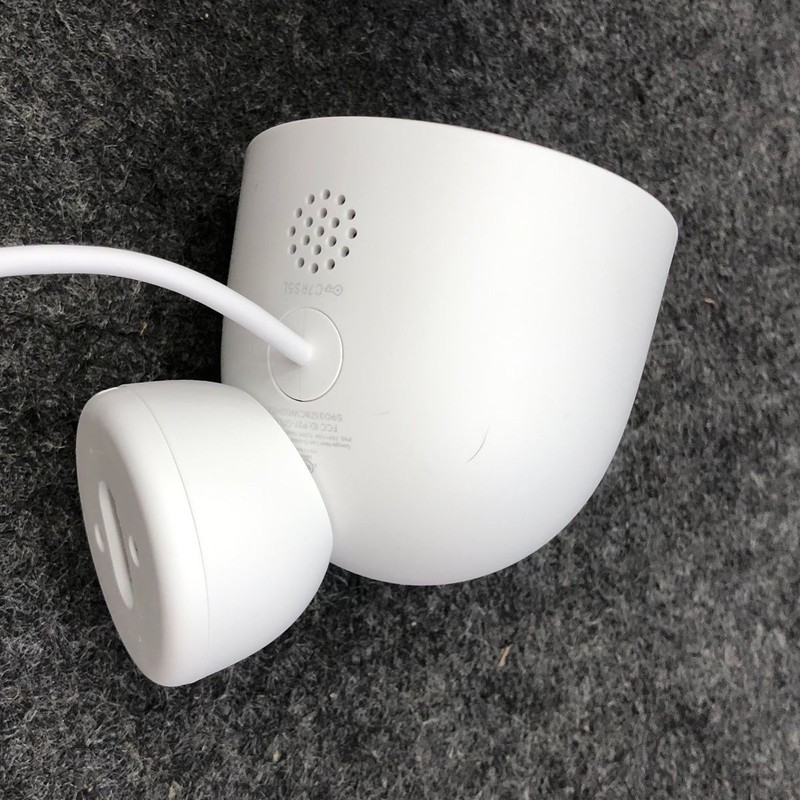 Google NEST Cam, Wired Outdoor Smart Security Camera 2K (2nd Gen) Snow gallery