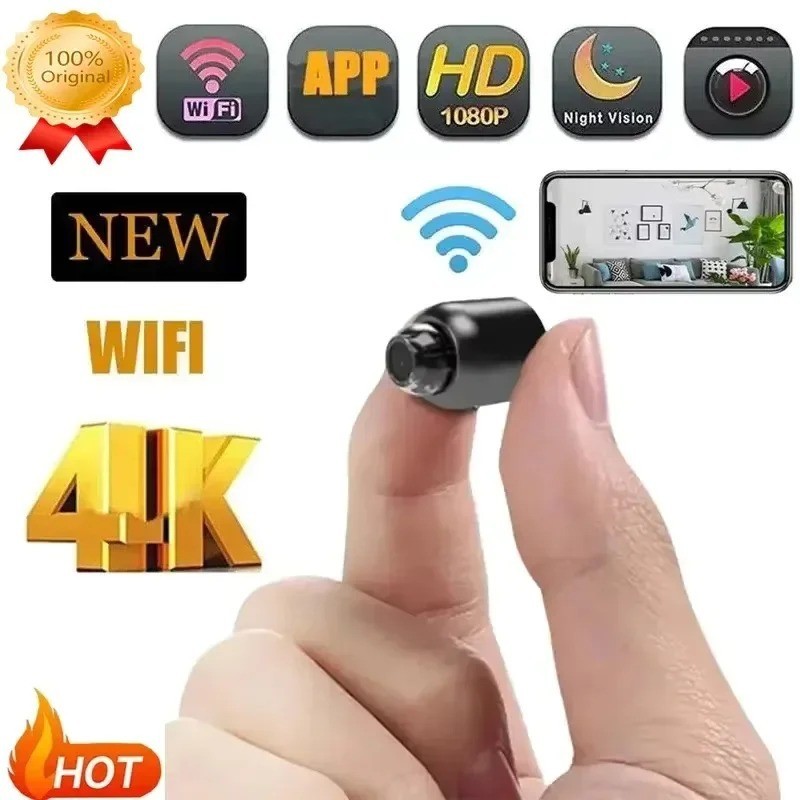 1080p Mini Camera Cctv WiFi Hd IP Night Vision Camcorder Home Security Cam Us