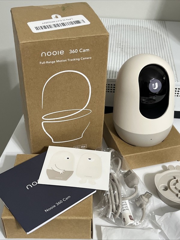 Nooie Cam 360 1080p Full HD Indoor Wi-Fi Smart 360° Pan Baby Monitor Security gallery