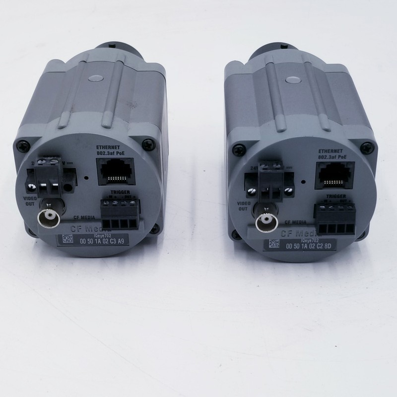 LOT OF 2 IQeye 702 camera with various lenses gallery