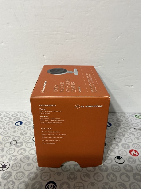 Alarm.com ADC-V522IR 1080p Indoor Wi-Fi Night Vision IP Camera White - New! gallery