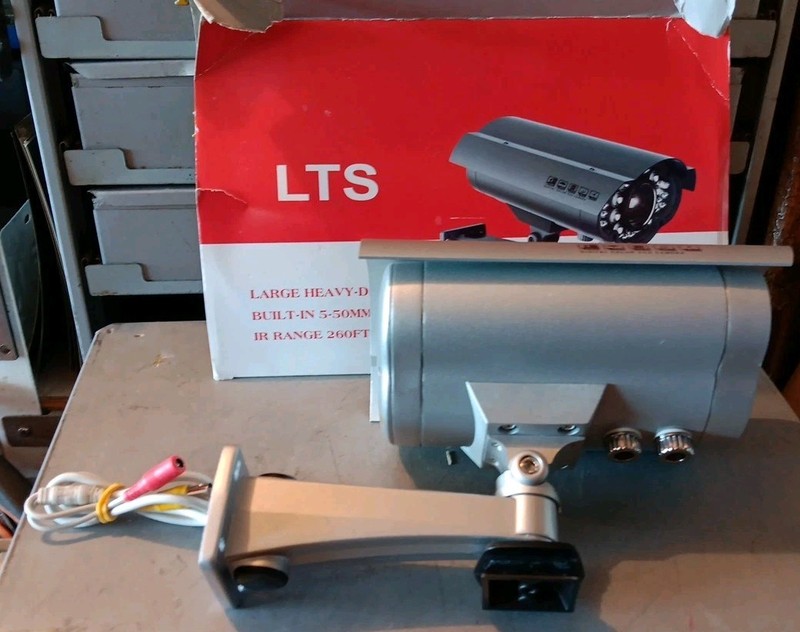 LTS Sony CMRH1080 1/3″ Super HAD CCD Security Camera 540TVL 5~50mm,DC12V