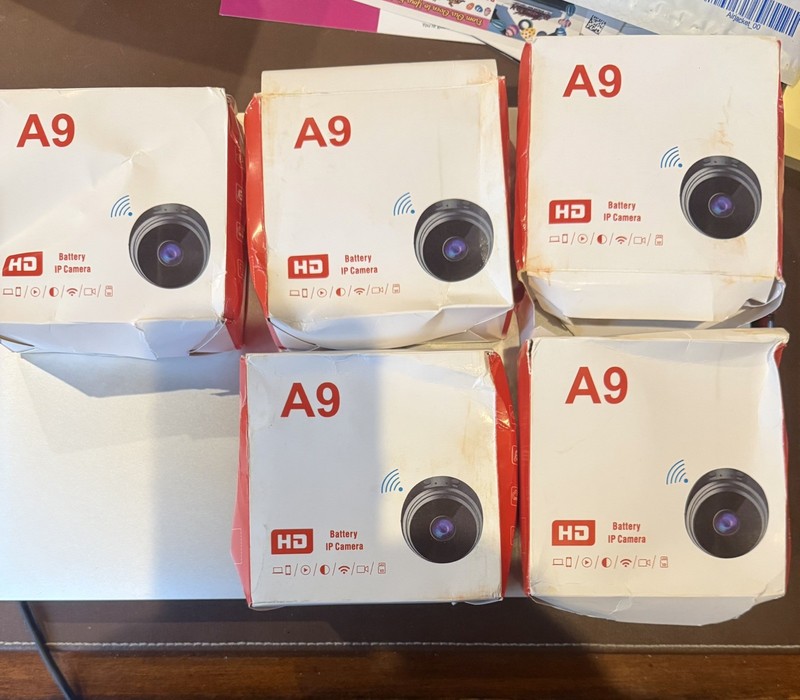 A9 Mini Camera, 1080P HD IP Camera with Magnetic Back Cover, Home Mini Camcorder