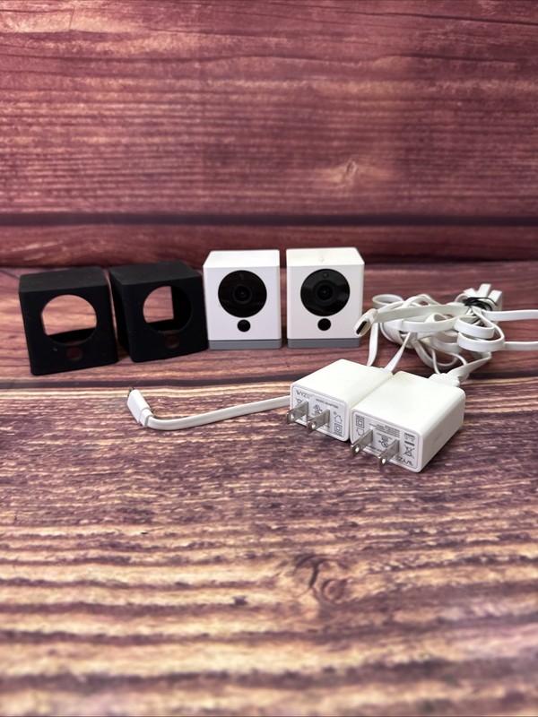 WYZE Cam Outdoor V2 Add-on Camera, 1080p HD Outdoor Lot of 2