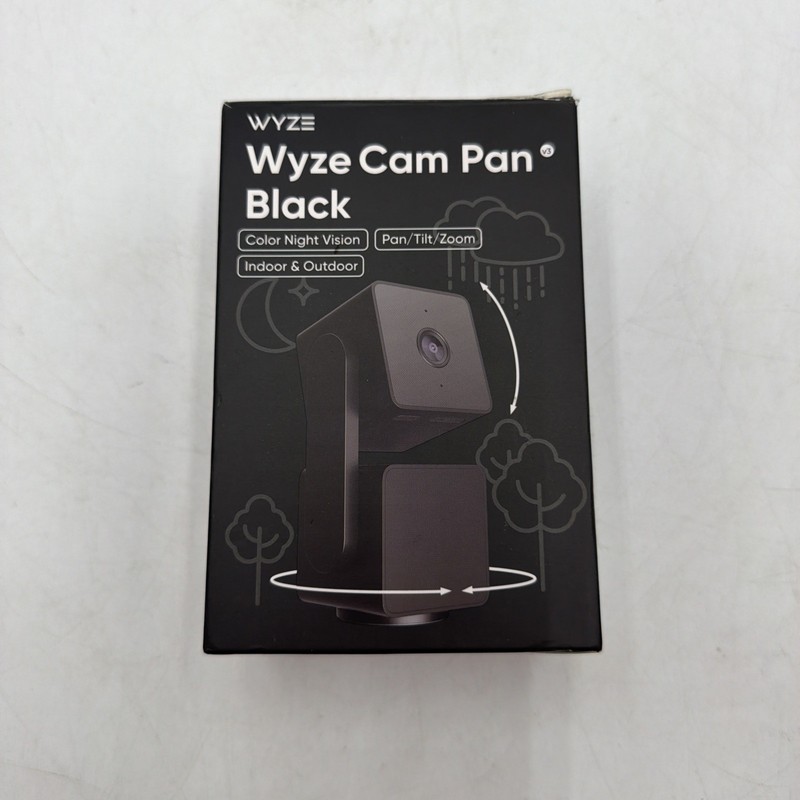 Wyze Cam Pan v3 Indoor/Outdoor IP65 1080P 360° Pan/Tilt/Zoom Wi-Fi Smart Home