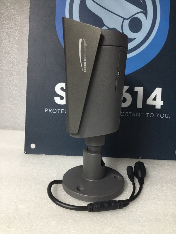 SPECO Network Security Color Camera 3MP 2.7-12mm Motorized Lens IR D/N TESTED! gallery