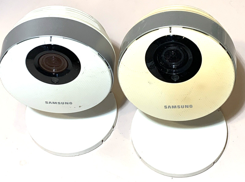 QTY 2 SAMSUNG SNH-P6410BN SMARTCAM HD PRO 1080P HD WIFI HOME SECURITY CAMERA $18