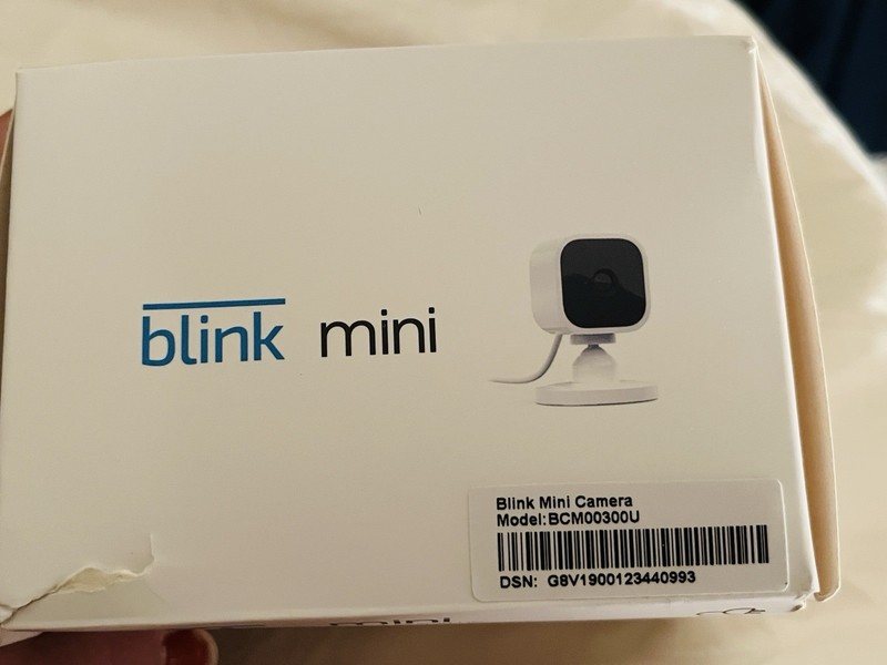 Blink Mini Indoor Plug-In Live HD Smart Security Camera (New in open Box) gallery