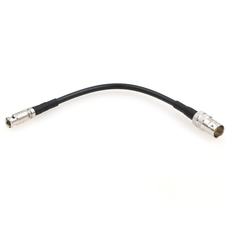HD Micro BNC Male to Standard BNC Female Video Cable Blackmagic Monitors 15CM gallery