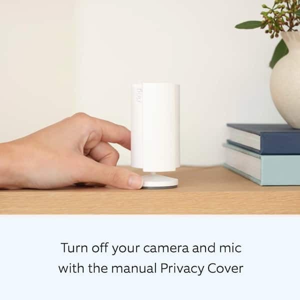 Ring Indoor Cam 2nd Gen Plug-In 1080p HD WiFi Security Camera White (Ships Free) gallery
