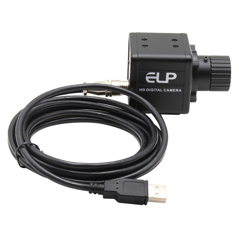 8Mp Mini Box USB2.0 Camera w/ 4mm Manual Focus Lens ELP HD Sony IMX179 Webcamera gallery