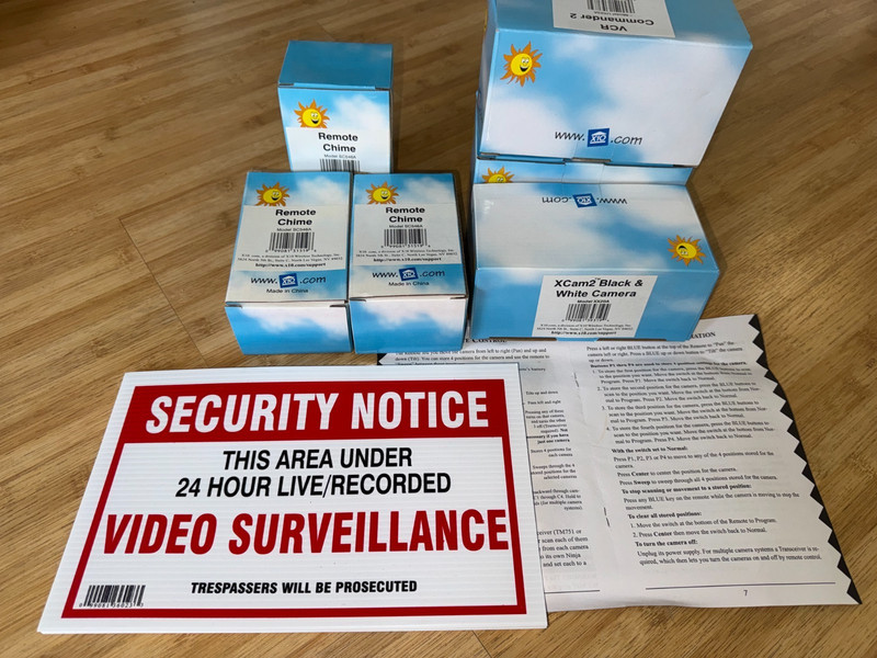 VINTAGE X10 Smart Home Automation Lot NEW NOS Huge Sensor Chime Camera Bundle gallery
