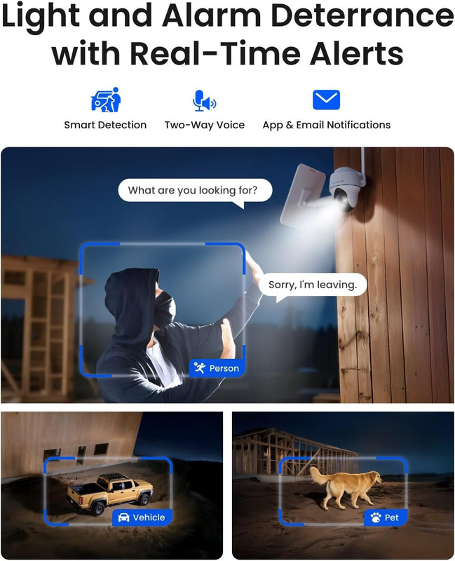 REOLINK 4K LTE Cellular Security Camera Wireless Outdoor, 360° Smart Detection w gallery