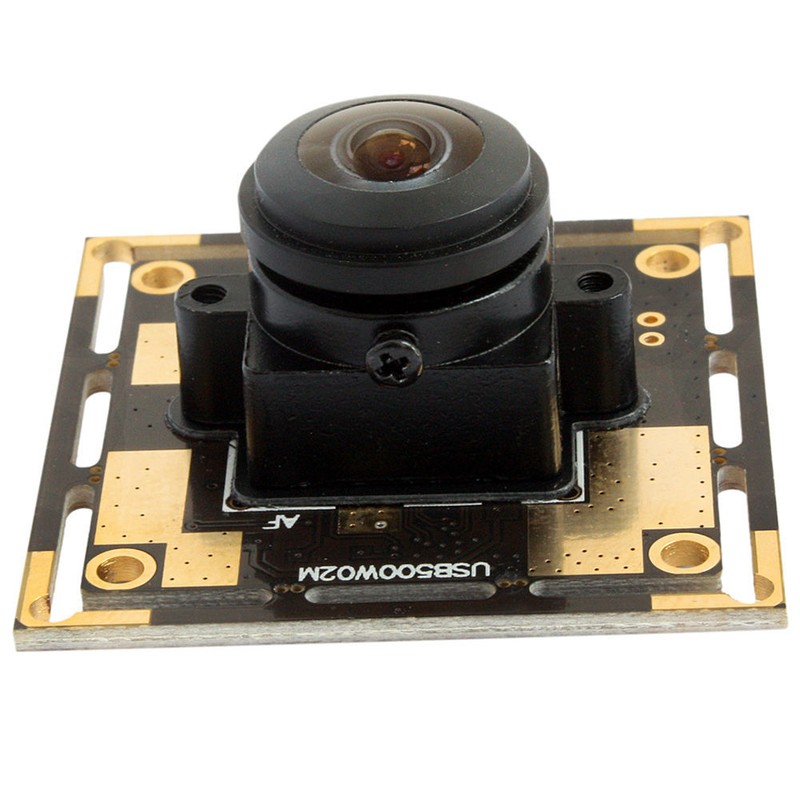 5MP USB Camera Module w/ 150° Wide Angle FishEye Lens CMOS OV5640 USB2.0 Webcam gallery
