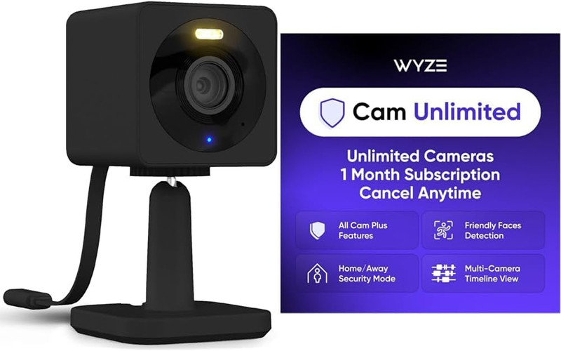 OG Black 2-Pack Cam Unlimited Monthly, Covers Unlimited Cameras, Auto-Renews at