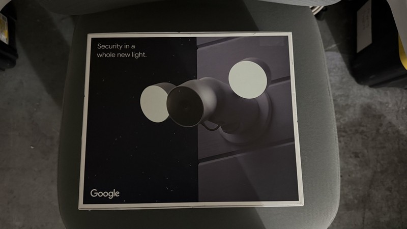 Google-Nest Cam with floodlight outdoor wired-Smart Security camera-Snow gallery