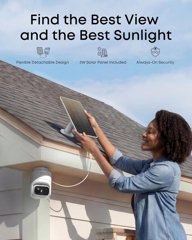 Eufy Security Eufycam C37 4-Cam Kit, 2K Wireless Security Cameras Outdoor, 360° gallery