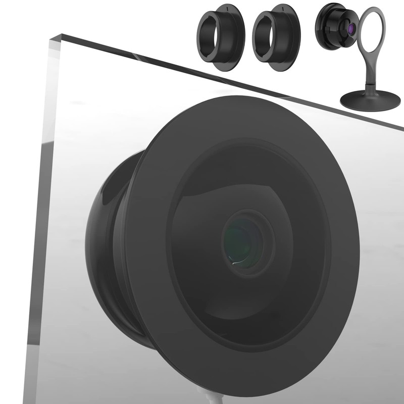 Window Mount for Google Nest Indoor, Through Window Use Nest Cam, No Indoor R…