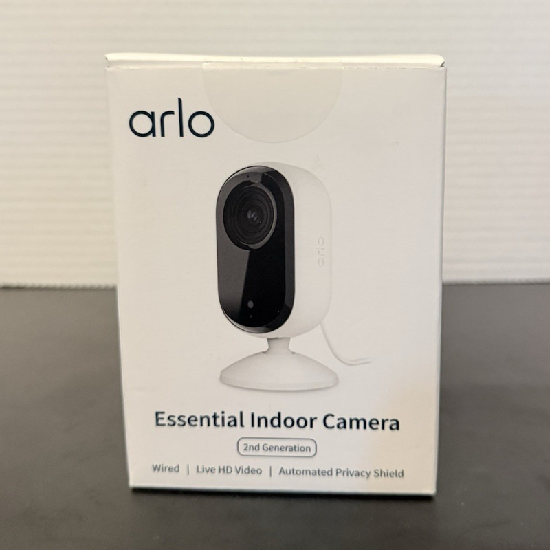 Arlo Essential Indoor Camera (2nd Gen) 1080p Wi-Fi/Wired Motion Night 2-Way