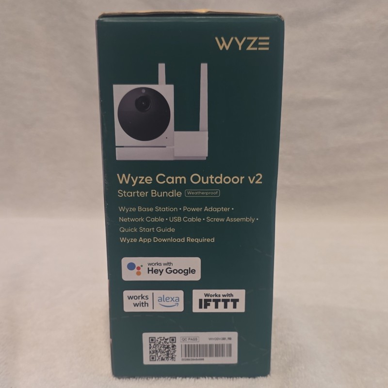 WYZE OUTDOOR CAM STARTER BUNDLE KIT 2 CAMERAS IN BOX gallery