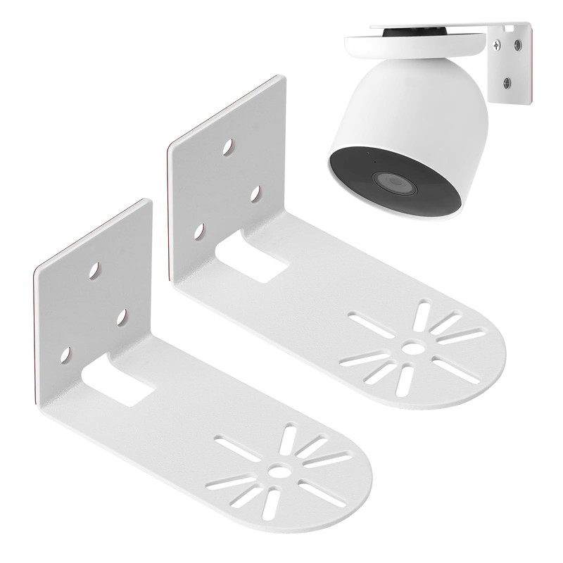 Adhesive Wall Mount for Wyze Cam V3/V2 & Google Nest Cam – Multi-Hole Design