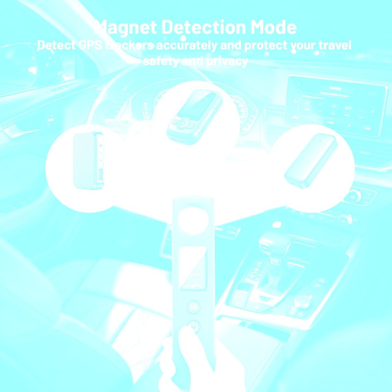 6-in-1 Hidden Camera Detector Anti-Spy Finder GPS Tracker Bug Sweeper RF Scanner gallery