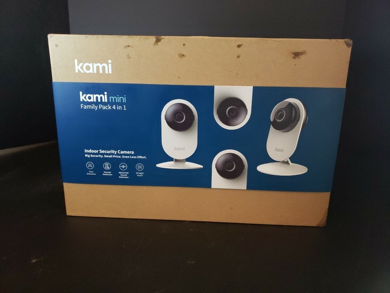 Kami mini Indoor Security Cameras Family Pack 4 in 1 Face detection 1080p