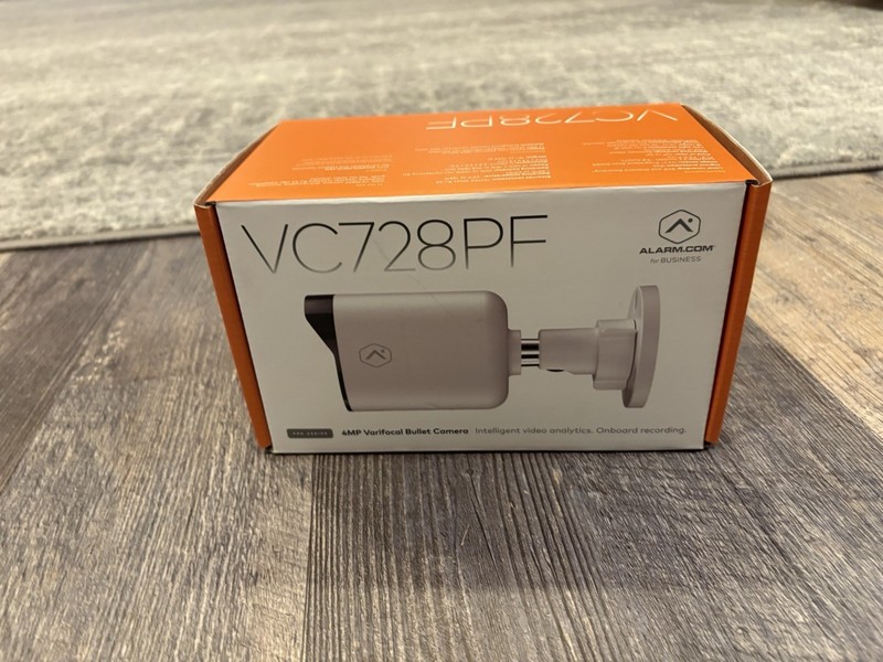Alarm.com ADC-VC728PF 4MP PoE Bullet Camera w/ Motorized Varifocal Lens